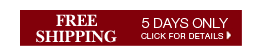 Free Shipping over $24.99 on Your Entire Order -- ends Monday!