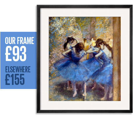 Our frame: &pound;93 - Elsewhere: &pound;155
