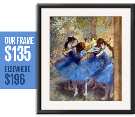 Our frame: $135 - Elsewhere: $196