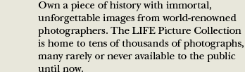Own a piece of history with immortal, unforgettable images from world-renowned photographers.