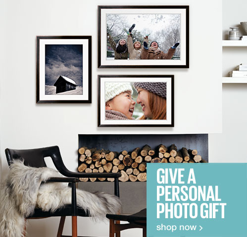 Give a personal photo gift - shop now