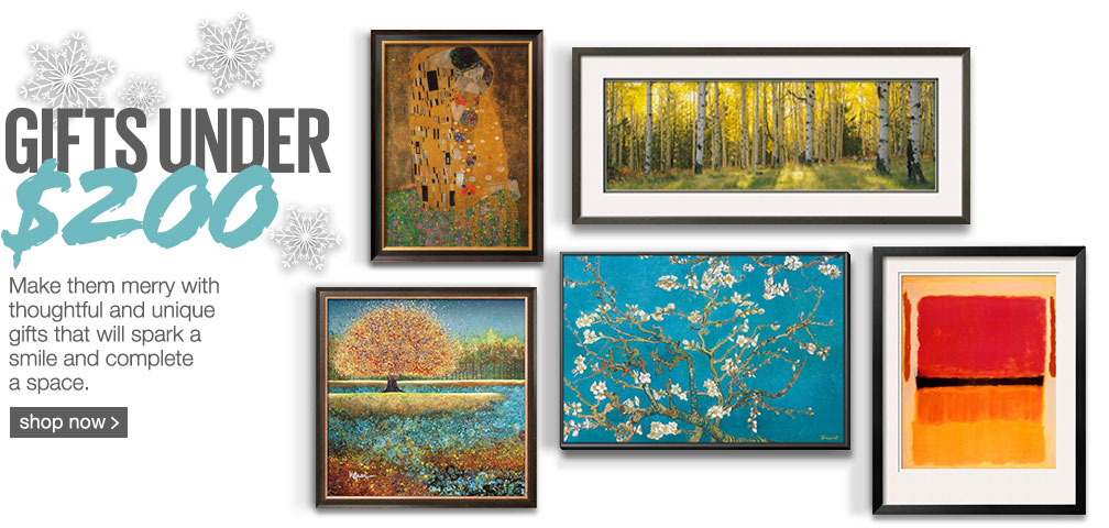 Gifts under $200 - Make them merry with thoughtful and unique gifts that will spark a smile and complete a space.