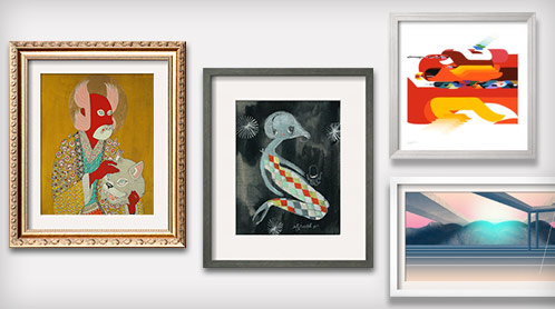 Art.co.uk Now + Juxtapoz Artists Prints and Posters