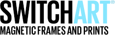 SwitchArt™ Magnetic Frames and Prints