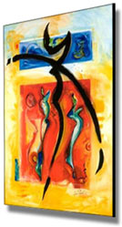 Mounted print