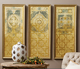 Embellished Tapestry I, II & III
