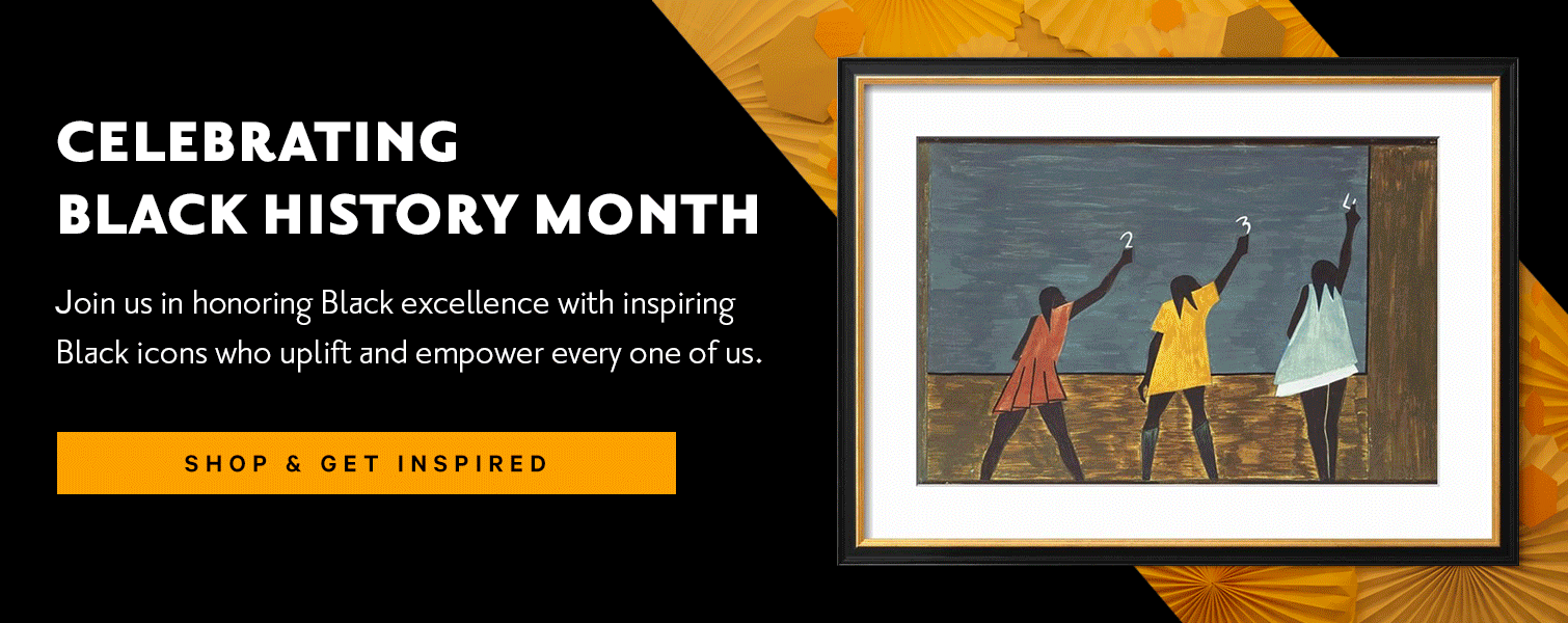 CELEBRATING BLACK HISTORY MONTH. Join us in honoring Black excellence with inspiring Black icons who uplift and empower every one of us. SHOP AND GET INSPIRED. >