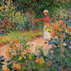 Garden at Giverny, 1895