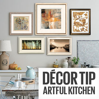 Decor Tip - Artful Kitchen